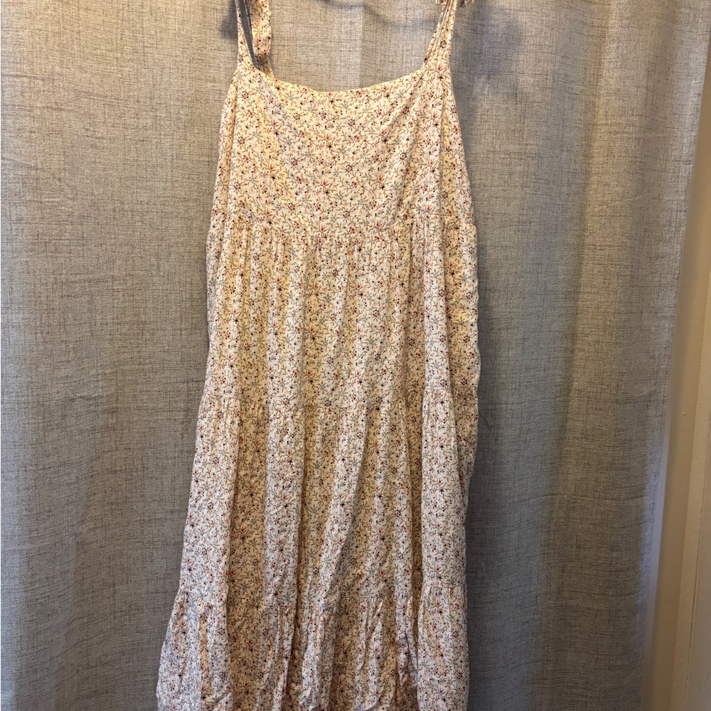 Floral Cream Dress